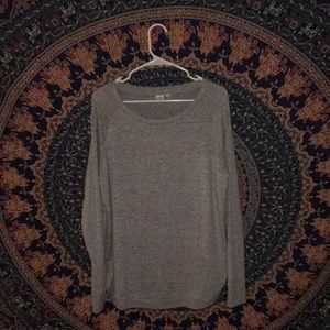 Gray Long Sleeve Sweater